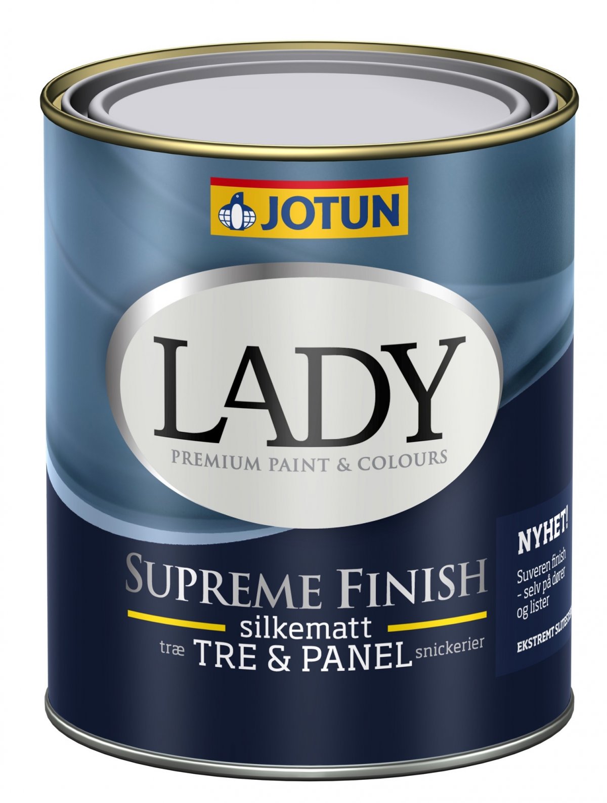 LADY Supreme Finish Silkemat glans 15 - 2,7 L - Træ- & panelmaling